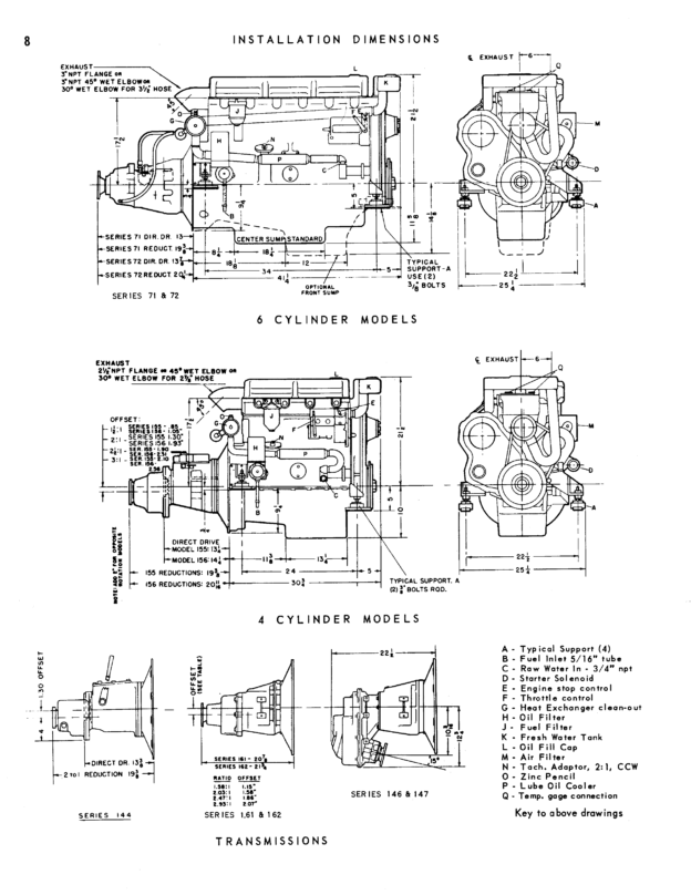 Lehman Operators Manual & Parts ID #4C61J (4D242, 4D254, 6D363, 6D363TC