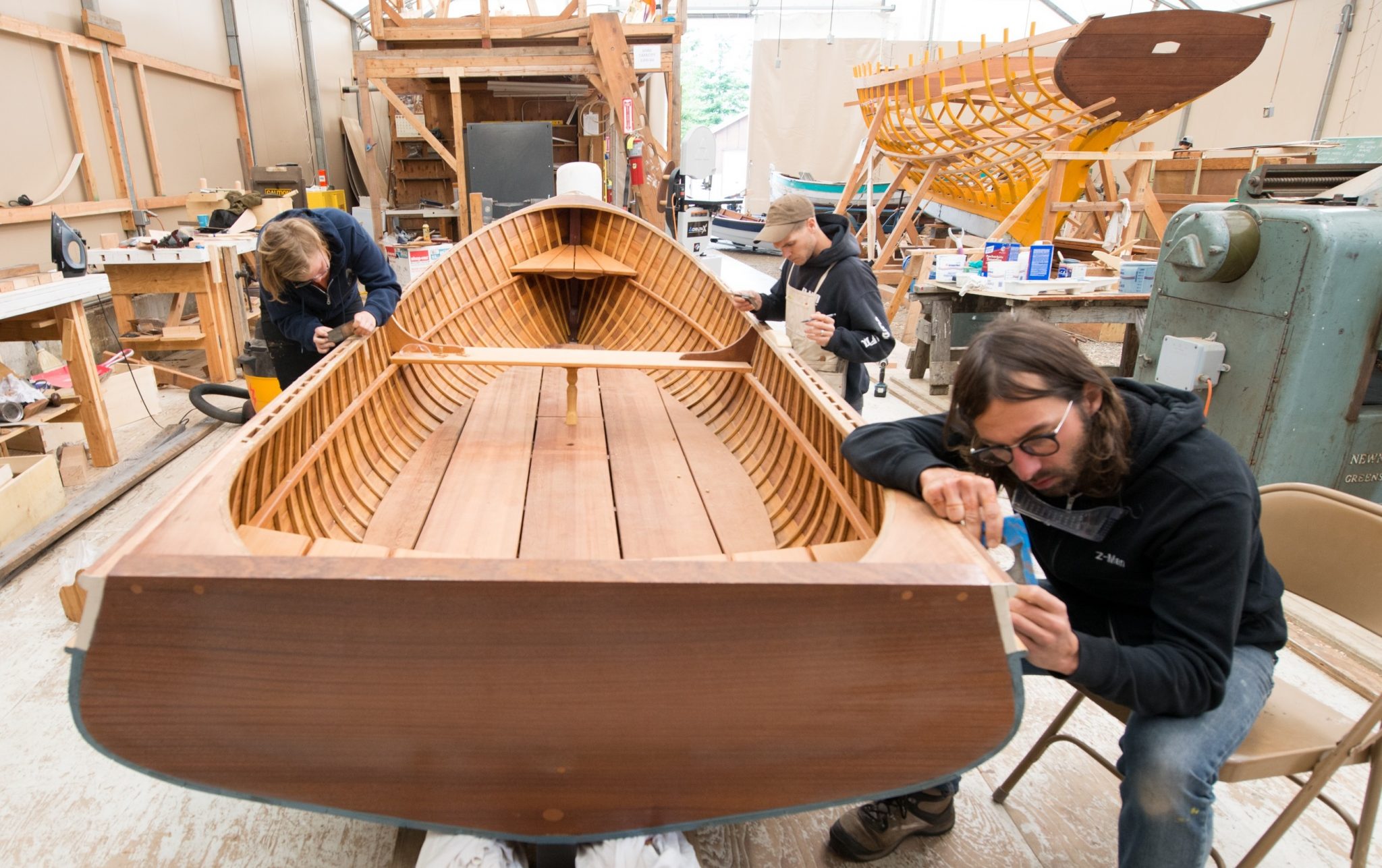 Northwest school of wooden boat building